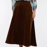 365 Days | Dakota Cord Skirt - Brandy