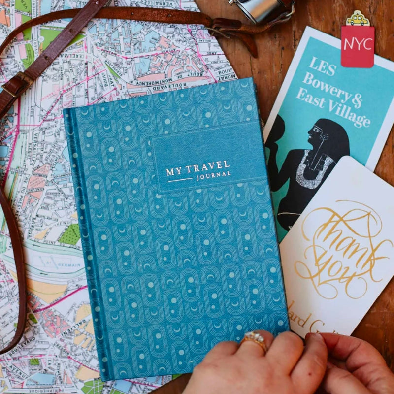 Write To Me | My Travel Journal. Blue