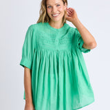 Elm | Monty SS Shirt - Gumdrop Green