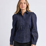 Foxwood | Poppy Shirt - Indigo