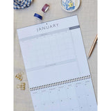 Write To Me | 2025 Linen Planner & Calendar. Indigo