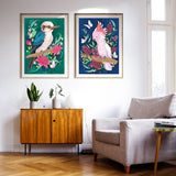 Diesel & Dutch | 1000pc Wall Jigsaw Puzzle - Pink Cockatoo