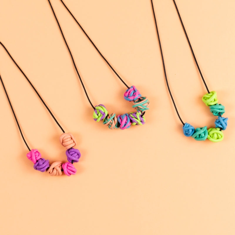 Tiger Tribe | Jewellery Design Kit - Twisty Beads Necklaces