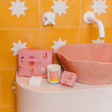 Frankie Gusti | Holiday Series Candle + Steamer Duo - Passionfruit Spritz