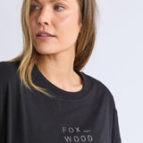 Foxwood | Huntleigh Oversized Tee - Black