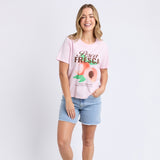 Foxwood | Fresca Tee - Pale Pink