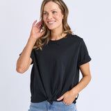 Elm | Knot S/S Tee - Black