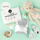 BABYink | Soft Clay Impression Kit - White