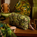 Magnolia Travel Pouch - Cactus Green