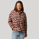 Stella + Gemma | Carly Coat - Merlot