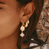 Fairley | Flared Midi Hoops