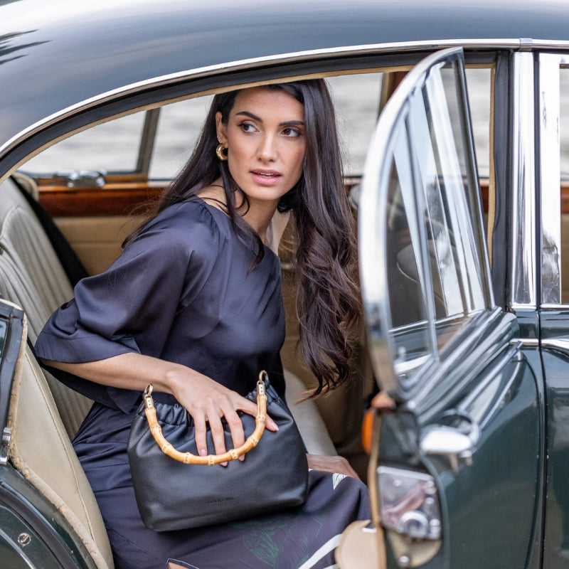 Black Caviar Designs | Catalina Crossbody Bag - Black