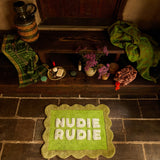Sage x Clare | Romy Nudie Bath Mat - Cactus Green