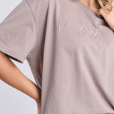 Foxwood | Simplified Tee - Brown