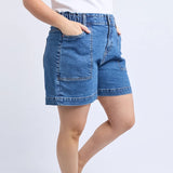 Elm | Atlas Denim Short - Dark Blue Wash
