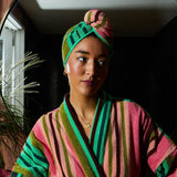 Sage x Clare | Nicolette Hair Wrap - Juniper