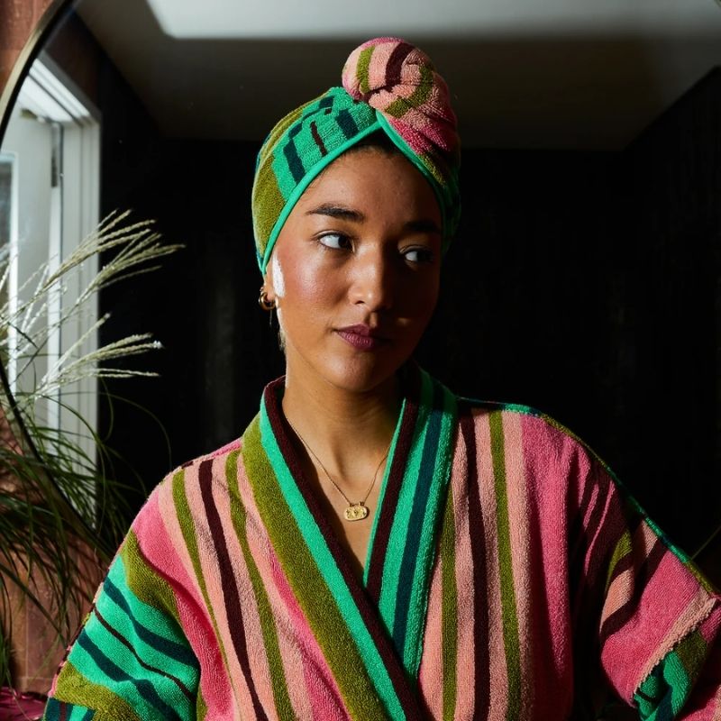 Sage x Clare | Nicolette Hair Wrap - Juniper