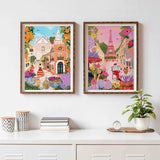 Diesel & Dutch | 1000pc Wall Jigsaw Puzzle - Paris In Bloom