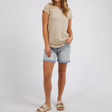 Foxwood | Manly Tee - Oatmeal