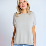 Stella + Gemma | Gwen Tee - Cement