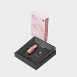 Orbitkey | Key Organiser Set - Leather + Ring v2 - Cotton Candy