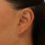 Zafino | Charlotte Stud Earring - Gold