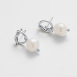Zafino | Alice Earring - Silver/Pearl