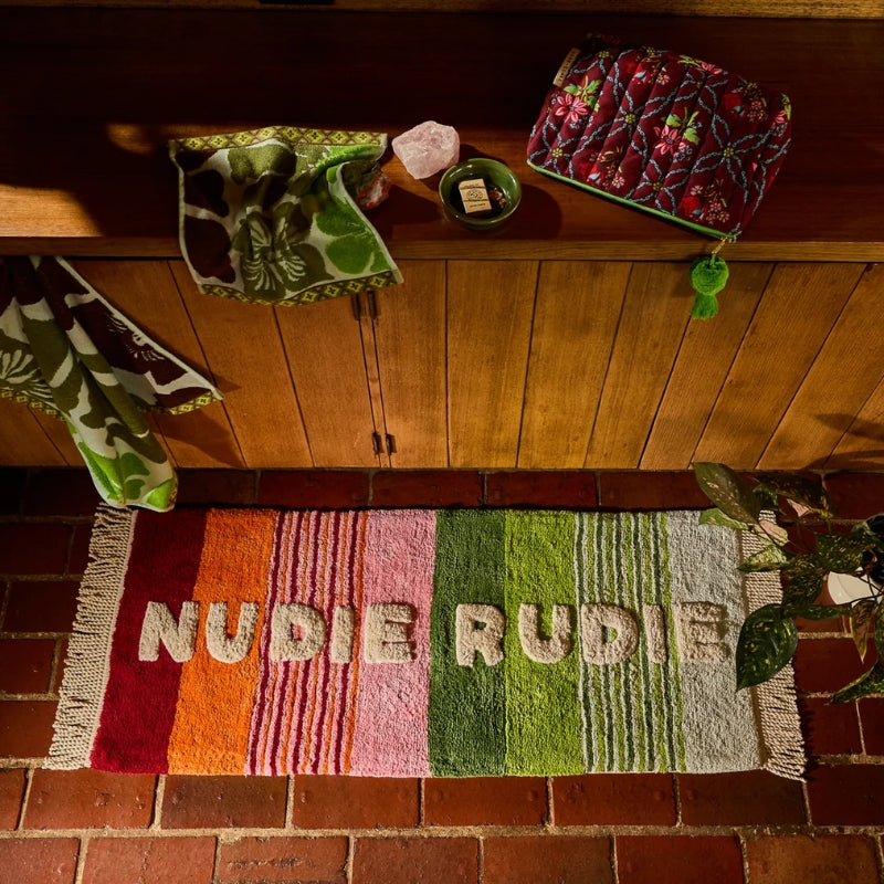 Sage x Clare | June Nudie Rudie Bath Runner