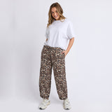 Foxwood | Leopard Days Pant - Leopard Print