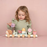 Little Dutch | Fairy Garden Stacking Train Hedgehog