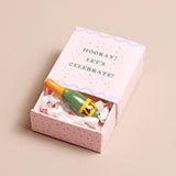 Lisa Angel | Tiny Matchbox Ceramic Token - Champagne