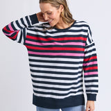 Elm | Lollipop Crew - Navy & White Stripe