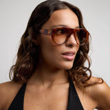 Szade | Austin Sunglasses - Maple Tort / Amber
