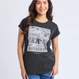 Foxwood | Provence Tee - Washed Black