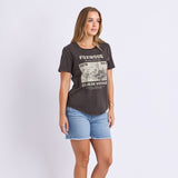 Foxwood | Voyage Tee - Washed Black