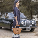 Black Caviar Designs | Clementine 2pc Handbag Tote - Tan