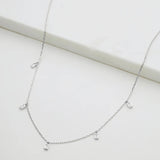 Zafino | Baguette Mini Necklace - Silver