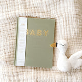 Fox & Fallow | Mini Baby Book - Sage