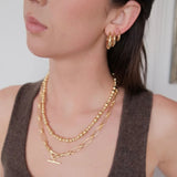 Zafino | Cleo Hoop Small - Gold