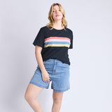 Elm | Birdie Denim Short - Light Blue Wash