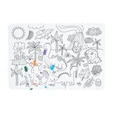 Annabel Trends | Silicone Colouring Mat - Dinosaurs