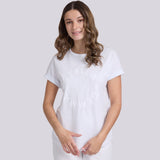 Stella + Gemma | Soho Cuff Crew - White Rotation