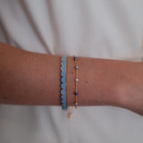 Zafino | Sam Bracelet - Blue/Gold