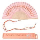 Never Ending Summer Fan - Pink/Orange