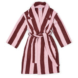 Hommey | Terry Robe - Rocky Road Stripes