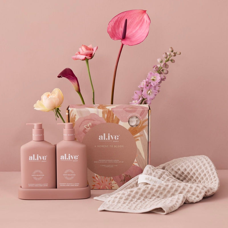 al.ive | A Moment To Bloom - Wash + Lotion Gift Set
