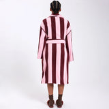 Hommey | Terry Robe - Rocky Road Stripes