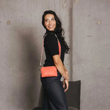 Black Caviar Designs | Harper Mini Crossbody - Orange