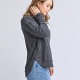 Foxwood | Simplified Crew - Dark Charcoal