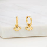 Zafino | Evil Eye Earring - Gold